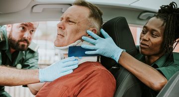 treatment of Neck Injury from a car accident