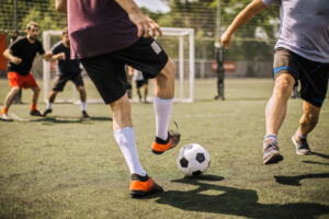 Health benefits of playing soccer