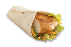 Grilled chicken wrap – Wendy’s