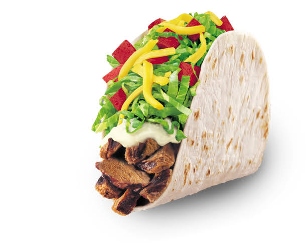 Grilled steak soft taco – taco bell