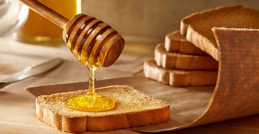 Healthy things to eat with bread honey on bread