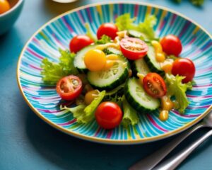 A healthy way to eat cucumbers